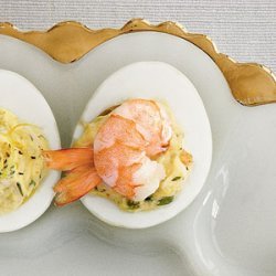Creole Shrimp Deviled Eggs recipe