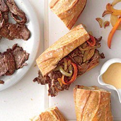 Short Rib Cheesesteak Sandwiches recipe
