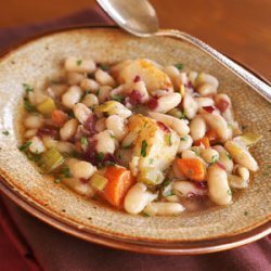 White Bean-and-Vegetable Stew in Red Wine Sauce recipe