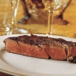 Grilled Rib-eye Steaks recipe