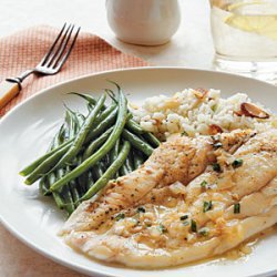 Sole with Tarragon-Butter Sauce recipe