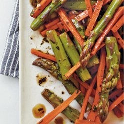 Marinated Asparagus-and-Carrot Salad recipe