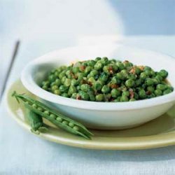 Spring Peas with Pancetta recipe