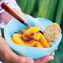 Peaches with Dates recipe