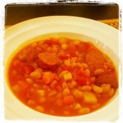 Kielbasa Bean Soup recipe