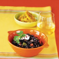 Cumin-Scented Black Beans With Cilantro recipe