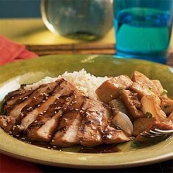Grilled Chicken with Whiskey-Ginger Marinade recipe