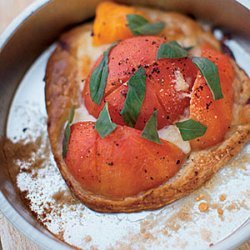 Puff-Pastry Tomato Tarts recipe