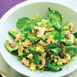 Shrimp, Watercress, and Millet Salad recipe