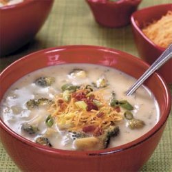 Baked Potato-and-Broccoli Soup recipe