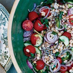 Summer Farro Salad recipe