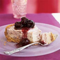 Cherries Jubilee Ice Cream Pie recipe