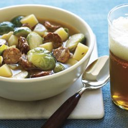 Brussels Sprouts and Sausage Soup recipe