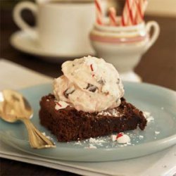 Peppermint Brownie à la Mode recipe