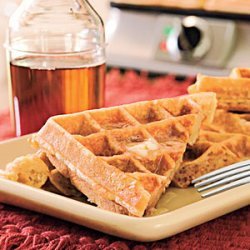Oatmeal-Honey Waffles recipe