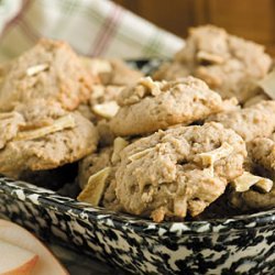 Brown Sugar-Apple Cookies recipe