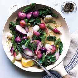 Radishes in Browned Butter and Lemon recipe