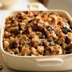 Sourdough Stuffing with Pears and Sausage recipe