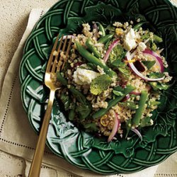 Green Bean, Feta, and Black Olive Salad recipe