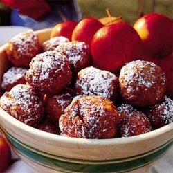 Apple Fritters with Lemon Sauce recipe
