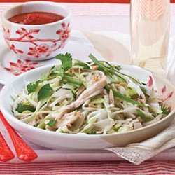 Rice-Noodle Salad with Chicken and Herbs recipe