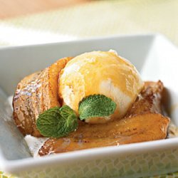 Browned Butter Bananas with Orange-Brandy Sauce recipe