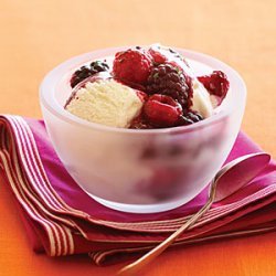 Warm Berry-Thyme Compote recipe