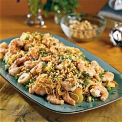 Asian Shrimp With Pasta recipe