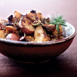 Roasted Potatoes with Citrus-Spiked Tapenade recipe
