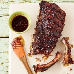 Jamaican Ribs with Sticky Rum BBQ Sauce recipe