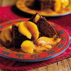 Cocoa Bread With Stewed Yard Peaches recipe