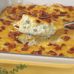 Bacon and Cheddar Cheese Grits Casserole recipe