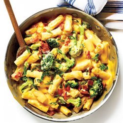 Bacon and Broccoli Mac and Cheese recipe