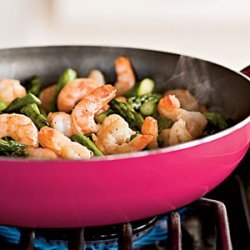 Sauteed Asparagus and Shrimp with Gremolata recipe