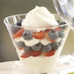 Summer Berry Cheesecake Parfaits recipe