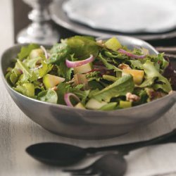 Apple Salad with Maple-Mustard Vinaigrette recipe