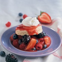 Summer Berry-Cinnamon Short Cakes recipe