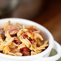 Pasta with Chicken and Sun-Dried Tomatoes recipe