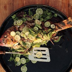 Whole Grilled Fish with Lime recipe