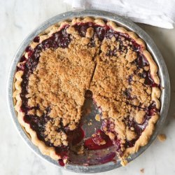 Blueberry Crumble Pie recipe