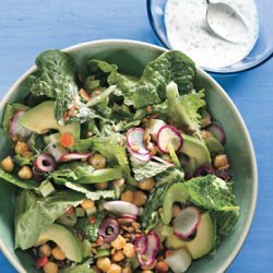 Winter Salad with Lemon-Yogurt Dressing recipe