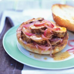 Barbecued Pork Sandwiches with Pickled Red Onion recipe