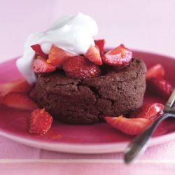 Chocolate Strawberry Shortcakes recipe