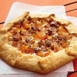 Almond, Apricot, and Cream Cheese Crostata recipe