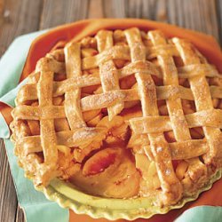 Peach Lattice Pie recipe