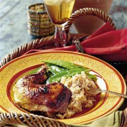 Glazed Roasted Chicken recipe