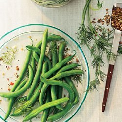 Quick Pickled Dilly Green Beans recipe