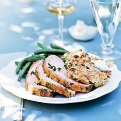 Ginger and Thyme–Brined Pork Loin recipe