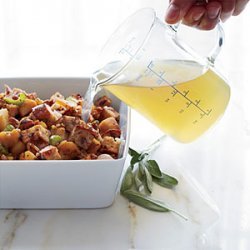 Sausage, Apple and Cranberry-Nut-Bread Dressing recipe