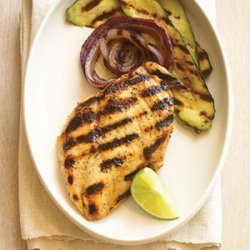 Lime and Pepper Grilled Chicken Breasts recipe
